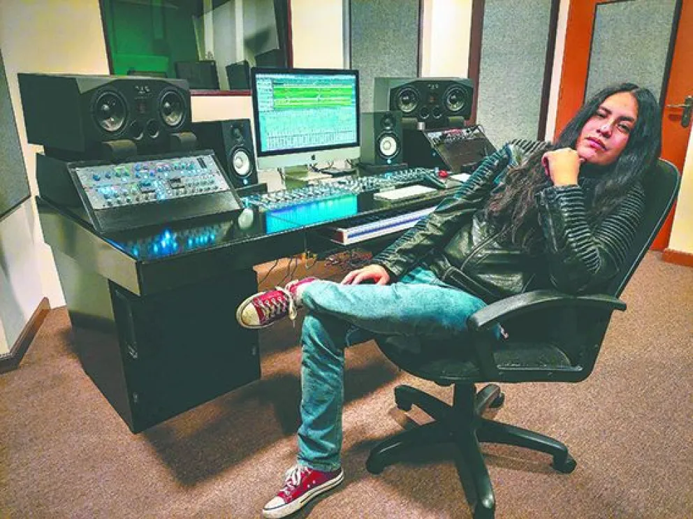 El Sonic Boom Studios se encuentra en la avenida 6 de Agosto. Fotos: Isabel Puñi y Roberto Bustillos