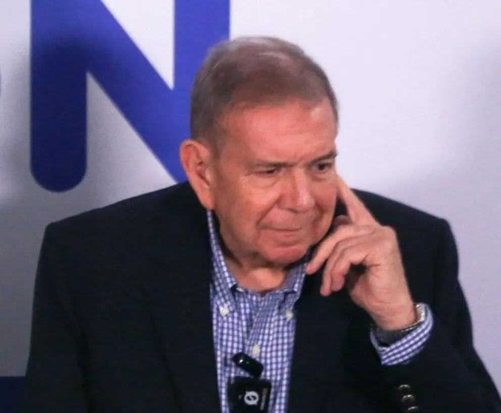 Foto de archivo del abanderado de la principal coalición opositora de Venezuela, Edmundo González Urrutia. Foto: EFE