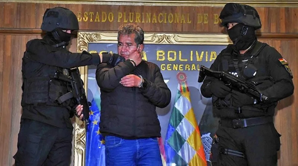 El exjefe antidroga fue aprehendido en enero de 2022. Foto: Archivo