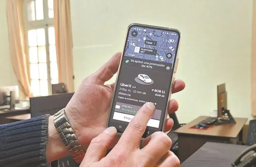 Los taxis por aplicación han ganado la confianza de la población., Foto: Visión 360.