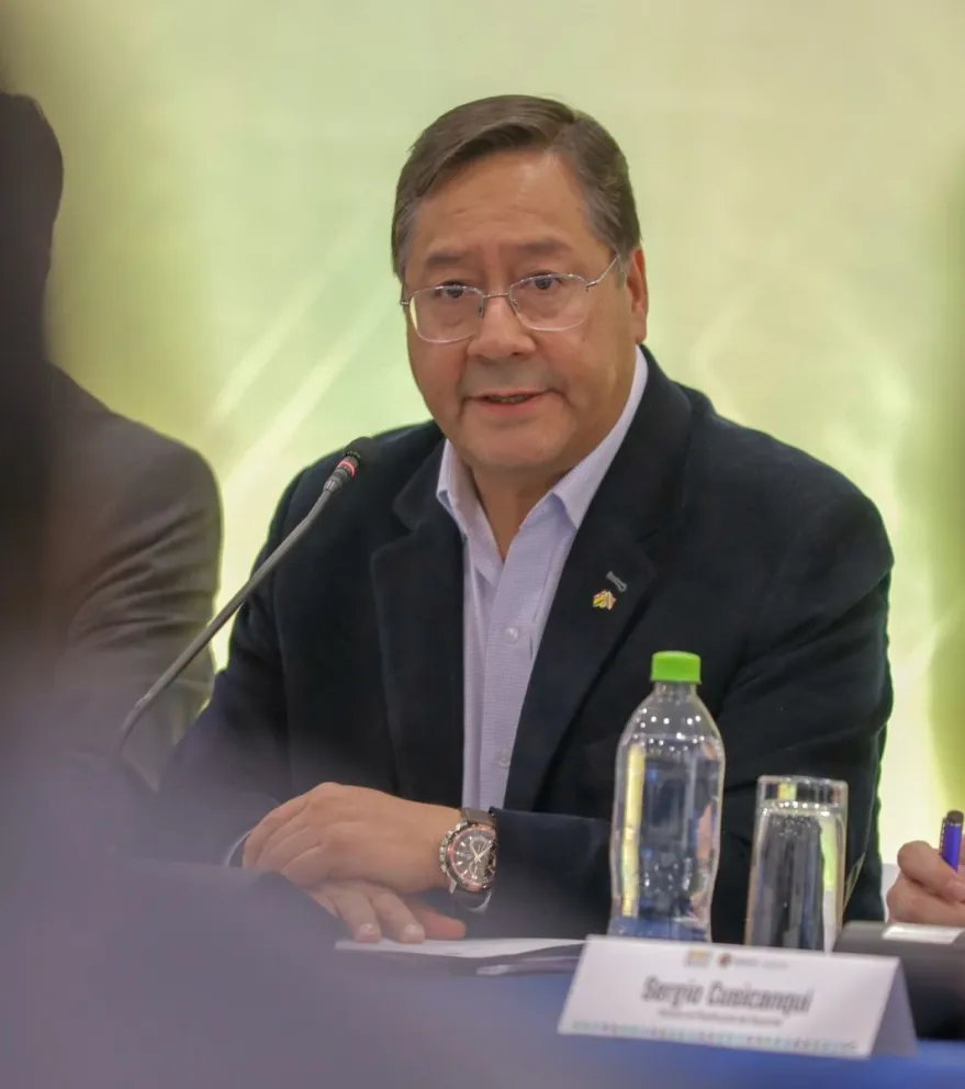 El mandatario sostiene un encuentro con el sector empresarial. Foto: Lucho Arce