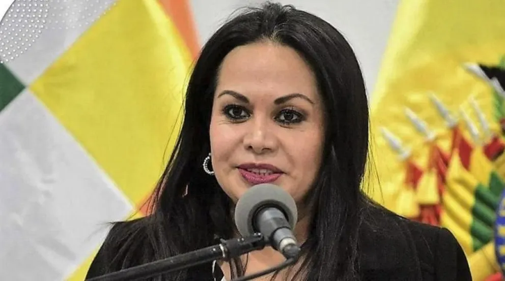 La exministra de Comunicación, la periodista Roxana Lizárraga. Foto: Los Tiempos
