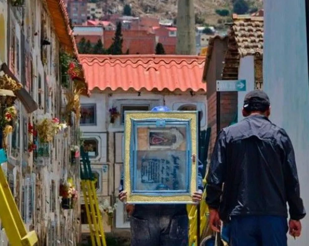 Las instalaciones del Cementerio General de la ciudad de La Paz. Foto: Juan Quisbert