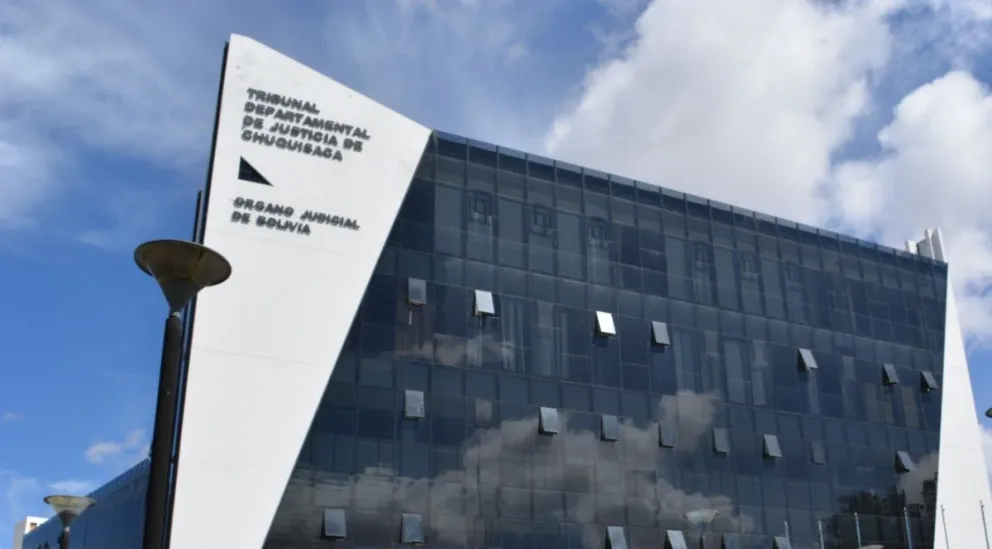 El Tribunal de Justicia de Chuquisaca. Foto: TDJ Chuquisaca
