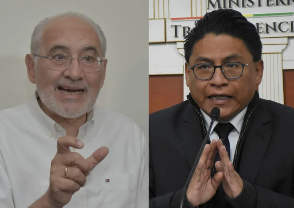 Carlos Mesa e Iván lima. Fotos: CC y APG 