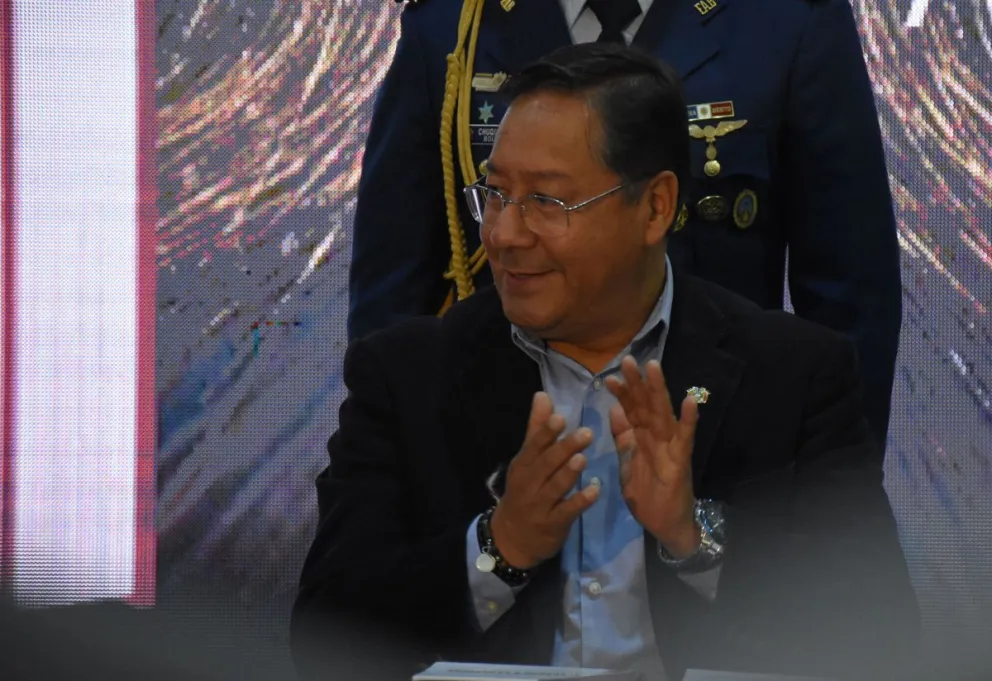 El presidente Luis Arce en una imagen de archivo. Foto: APG