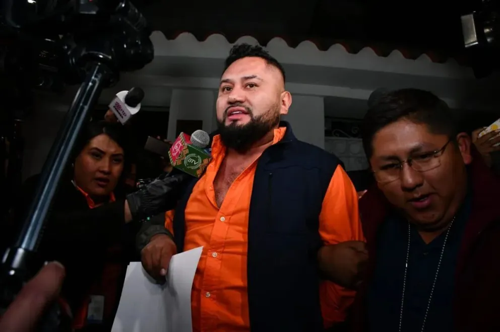 El empresario Harold Lora, imputado por estafa con víctimas múltiples. Foto: Visión 360