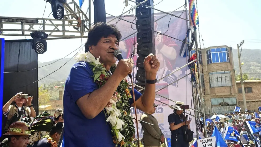 El expresidente Evo Morales, es señalado por dos jóvenes que aseguran haber sido víctimas de violación. Foto: MAS