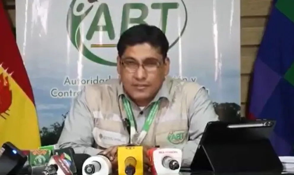 Franz Valdez, director de Manejo de Bosques y Tierra de la ABT. Foto: captura de ABT