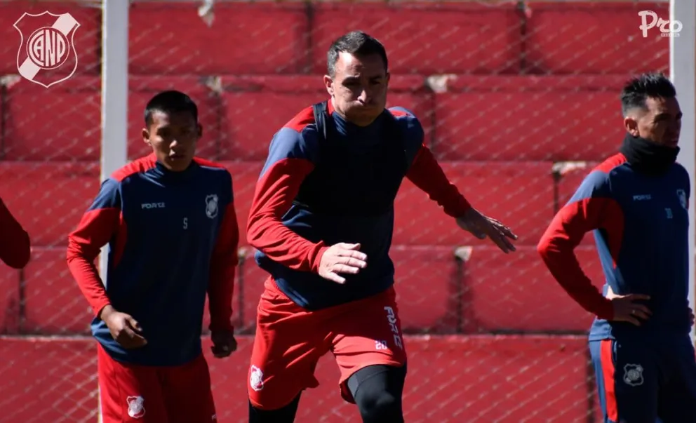 Entrenamiento del conjunto potosino. Foto: Nacional Potosí.