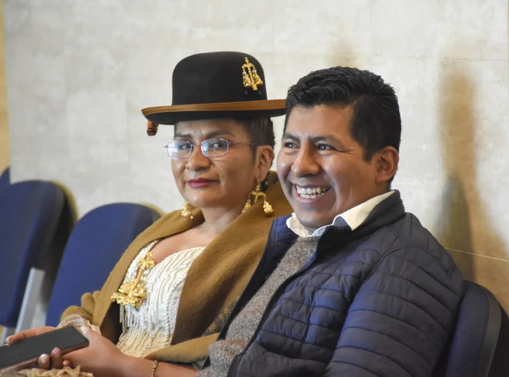 El vocal del TSE, Tahuichi Tahuichi. Foto: APG