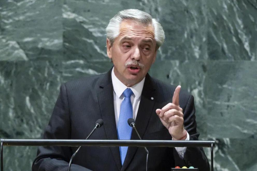 El expresidente de Argentina Alberto Fernández. Foto: EFE