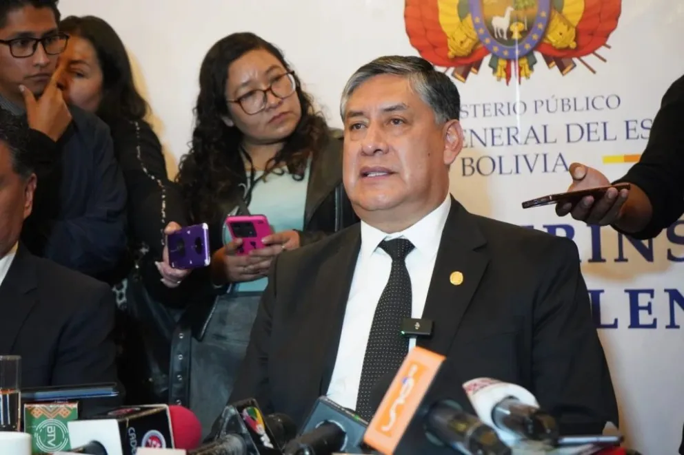 Juan Lanchipa, fiscal general del Estado. Foto: FGE