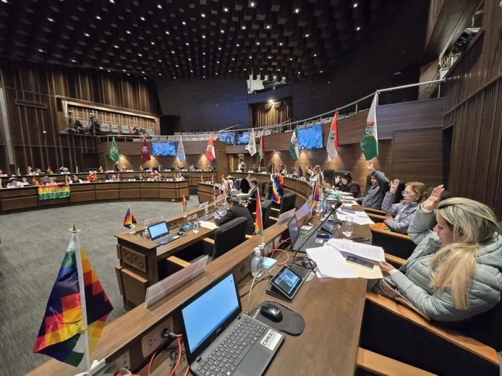 Está pendiente la discusión del PGE 2025 en la Asamblea (imagen referencial). Foto: ABI