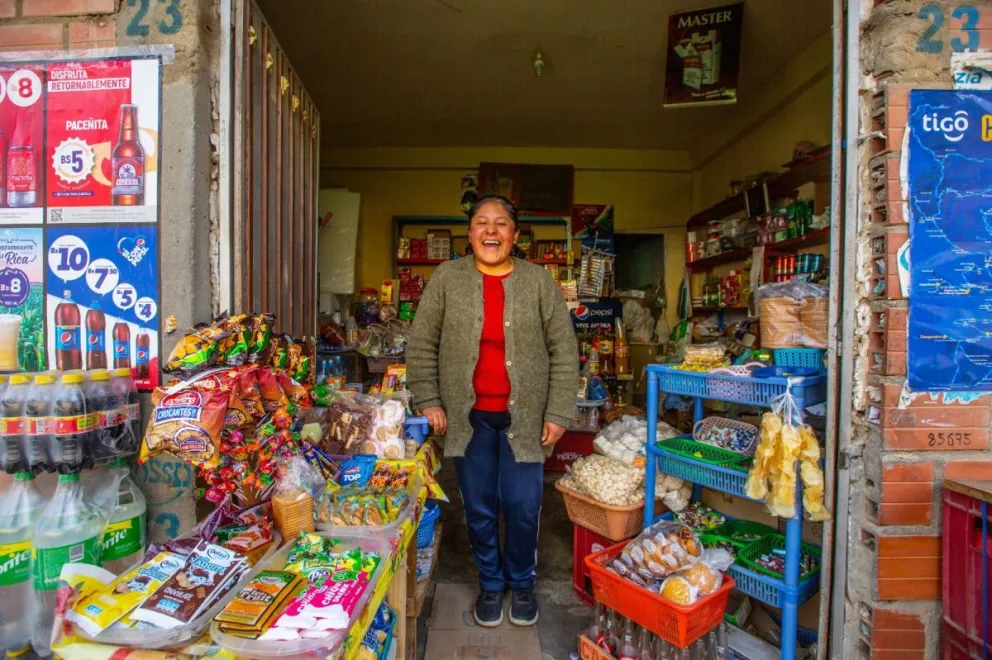 Una beneficiaria del programa “Mujeres Plateadas”. Foto: Pro Mujer
