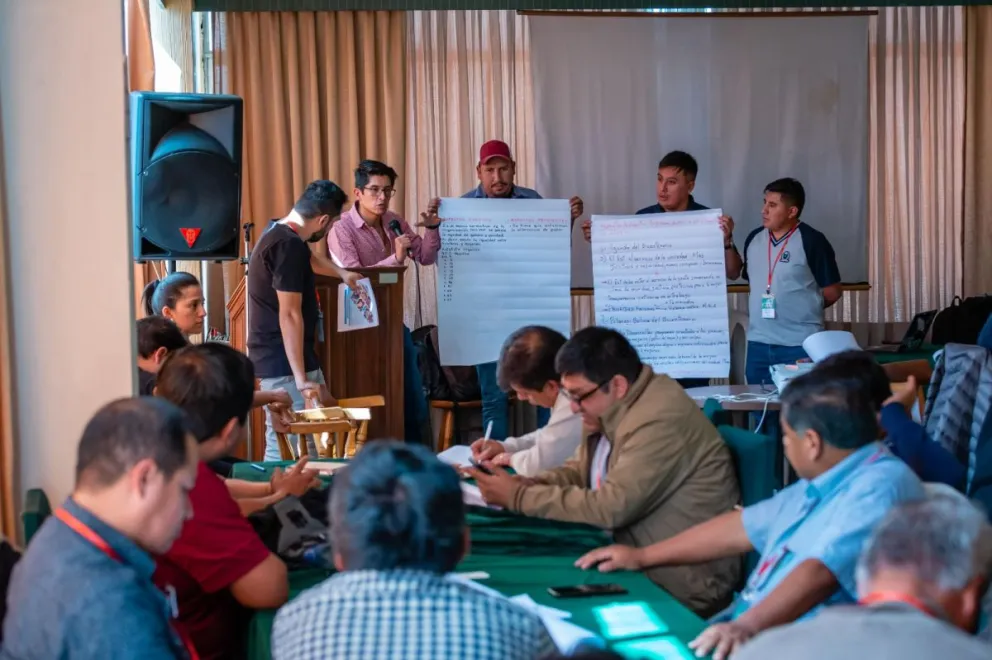 Los talleres fueron ampliamente participativos. Foto: Coordinadora de la Mujer