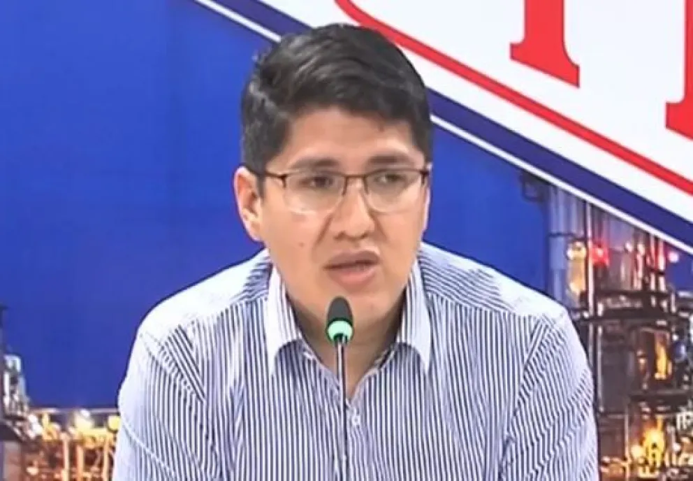 Germán Jiménez, director de la ANH, brinda conferencia de prensa. Foto: Captura ANH