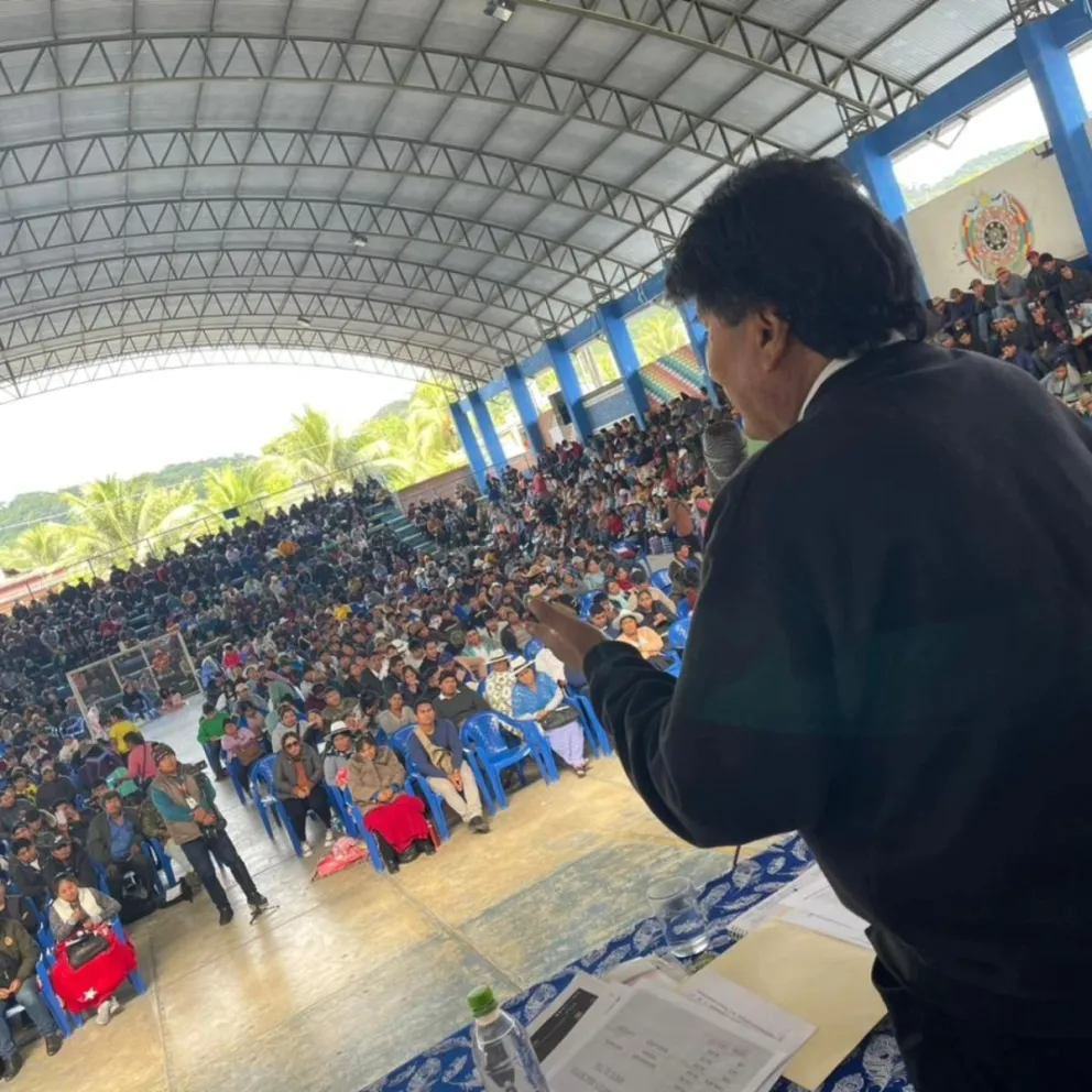 El congreso se efectuará el 3 de septiembre en el trópico de Cochabamba. Foto: Evo Morales (Facebook)