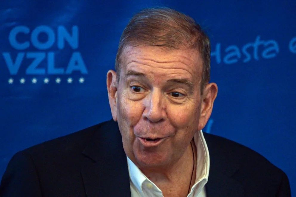 El candidato opositor Edmundo González Urrutia, ganador de las elecciones. Foto: EFE