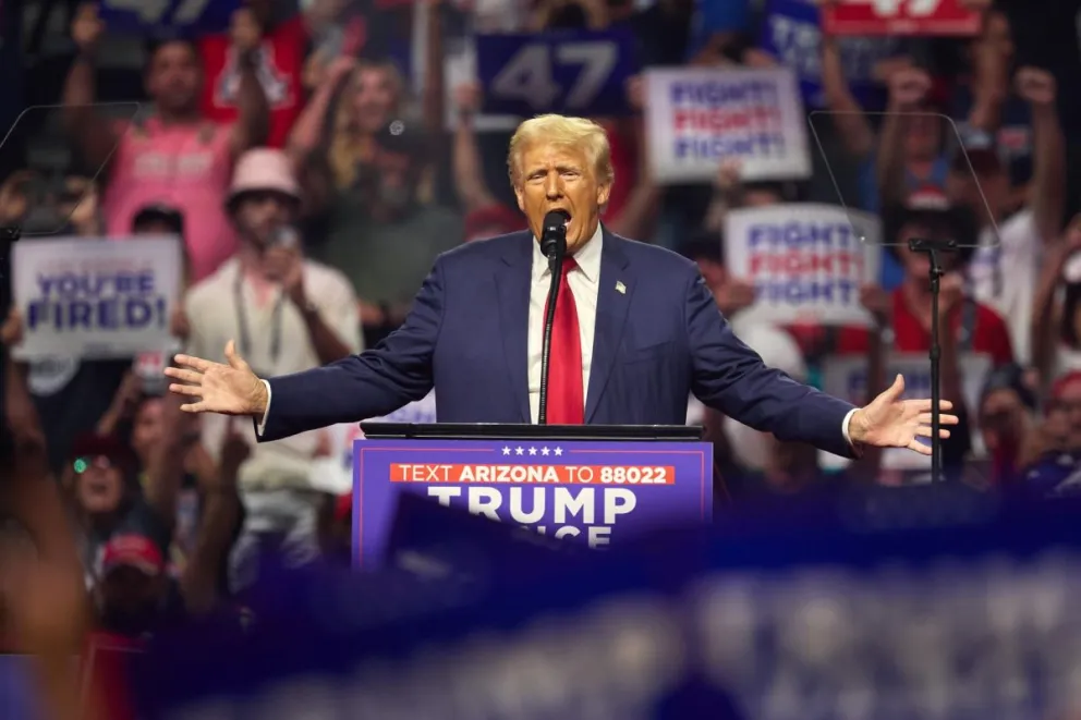 El expresidente y candidato republicano a la presidencia de EEUU, Donald Trump. Fotos: EFE