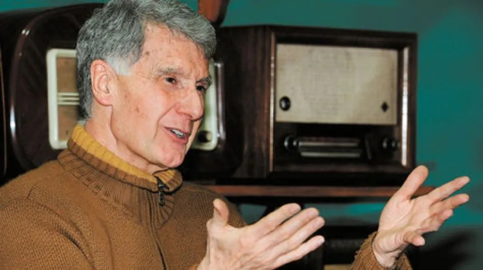 El padre Eduardo Pérez Iribarne en una entrevista. Foto: Archivo - El Potosí