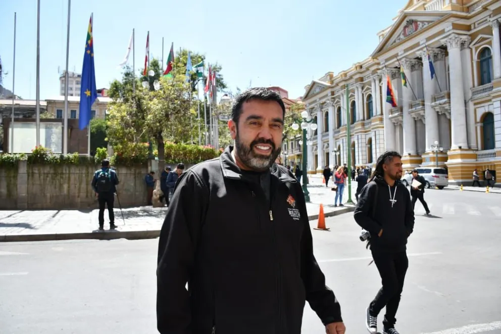 El viceministro de Autonomías, Álvaro Ruiz. Foto: APG