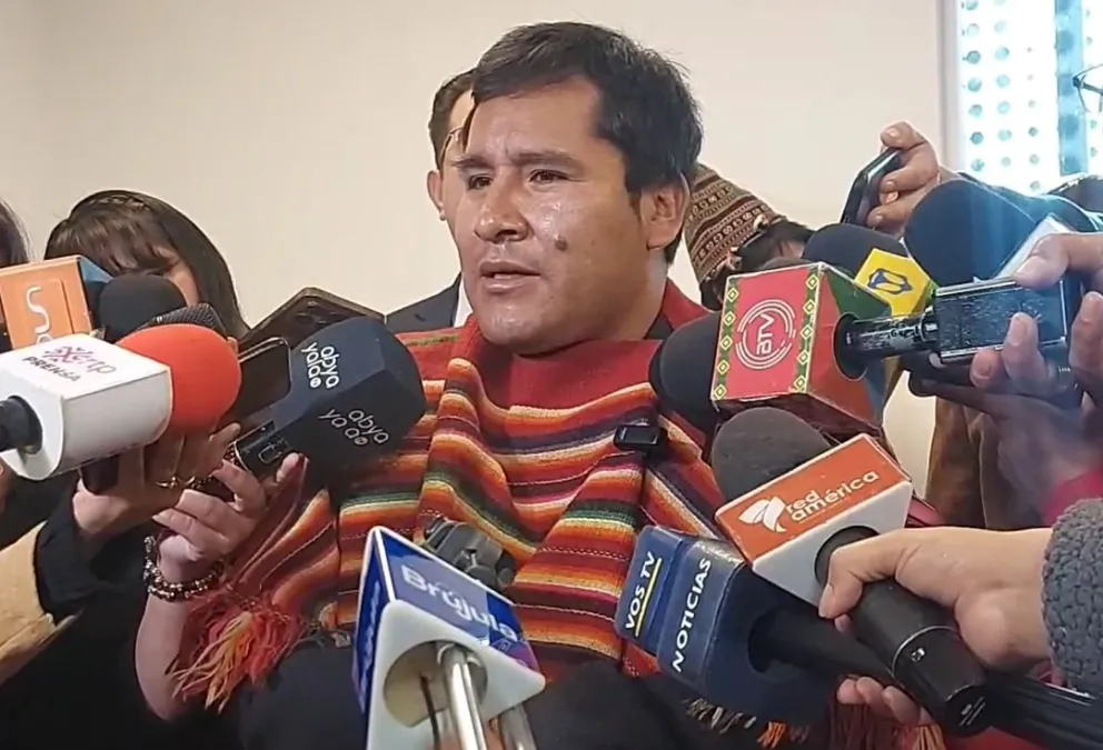 El presidente de la Cámara de Diputados, Israel Huaytari, Foto: Asamblea Legislativa