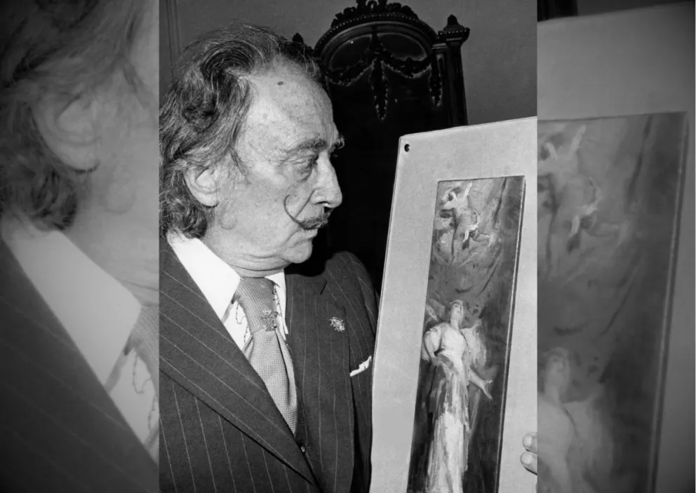 Imagen de Archivo del pintor Salvador Dalí. Foto: EFE