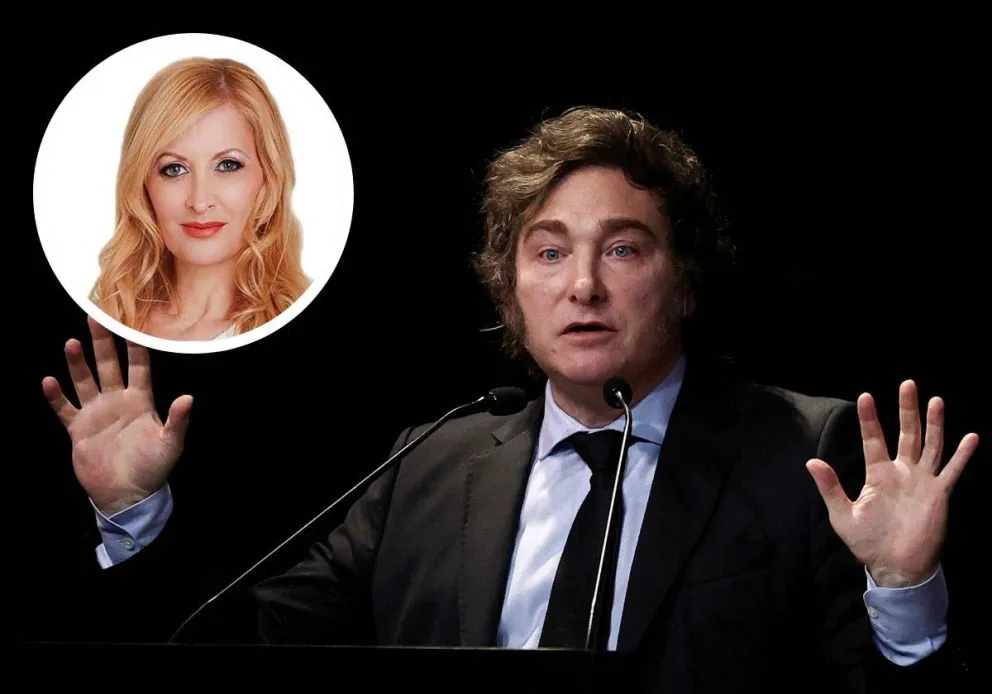 Javier Milei y 'Yuyito' González confirman su relación sentimental. Foto: ABC