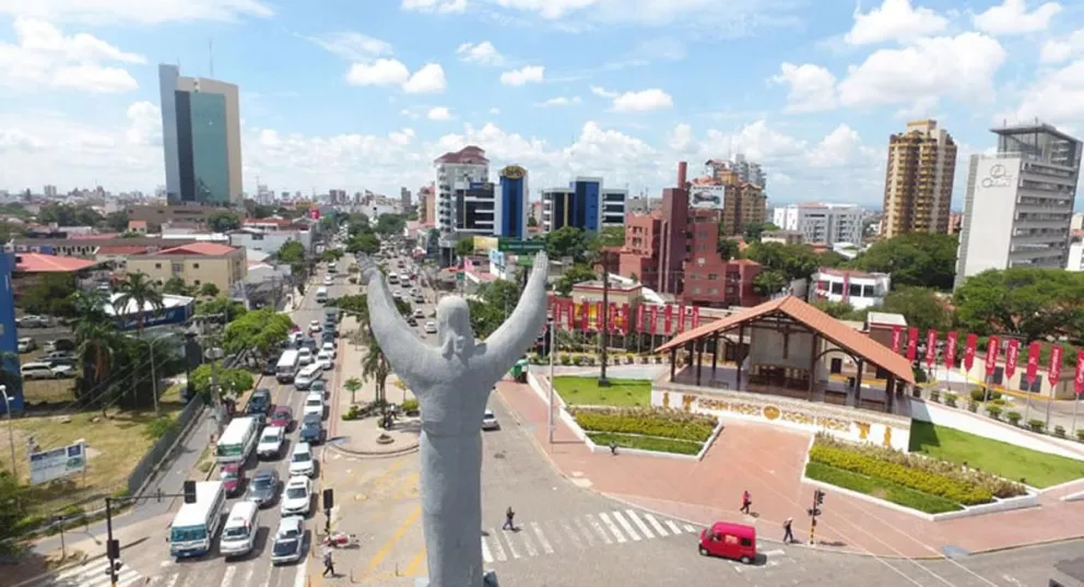 La ciudad de Santa Cruz. Foto: ABI