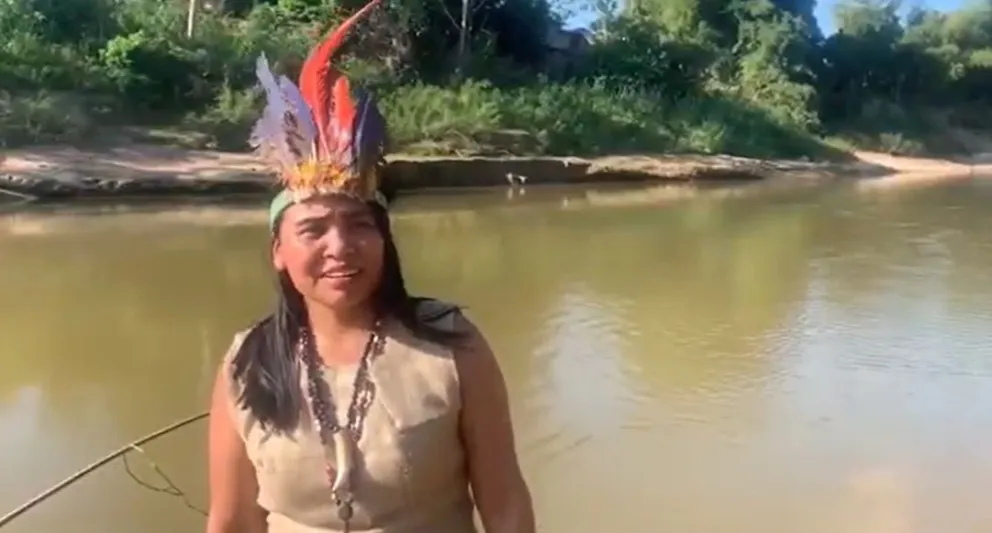Adelita Duri, coordinadora de Jóvenes Indígenas Amazónicos de la Gobernación de Pando