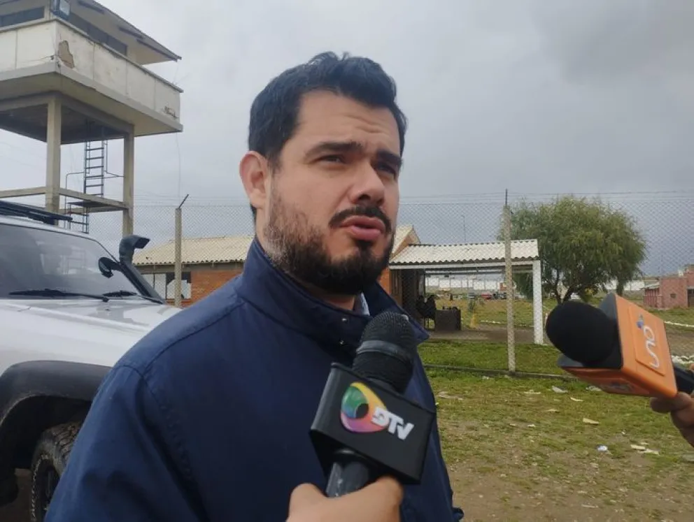 El vicepresidente de Creemos, Efraín Suárez. Foto: DTV