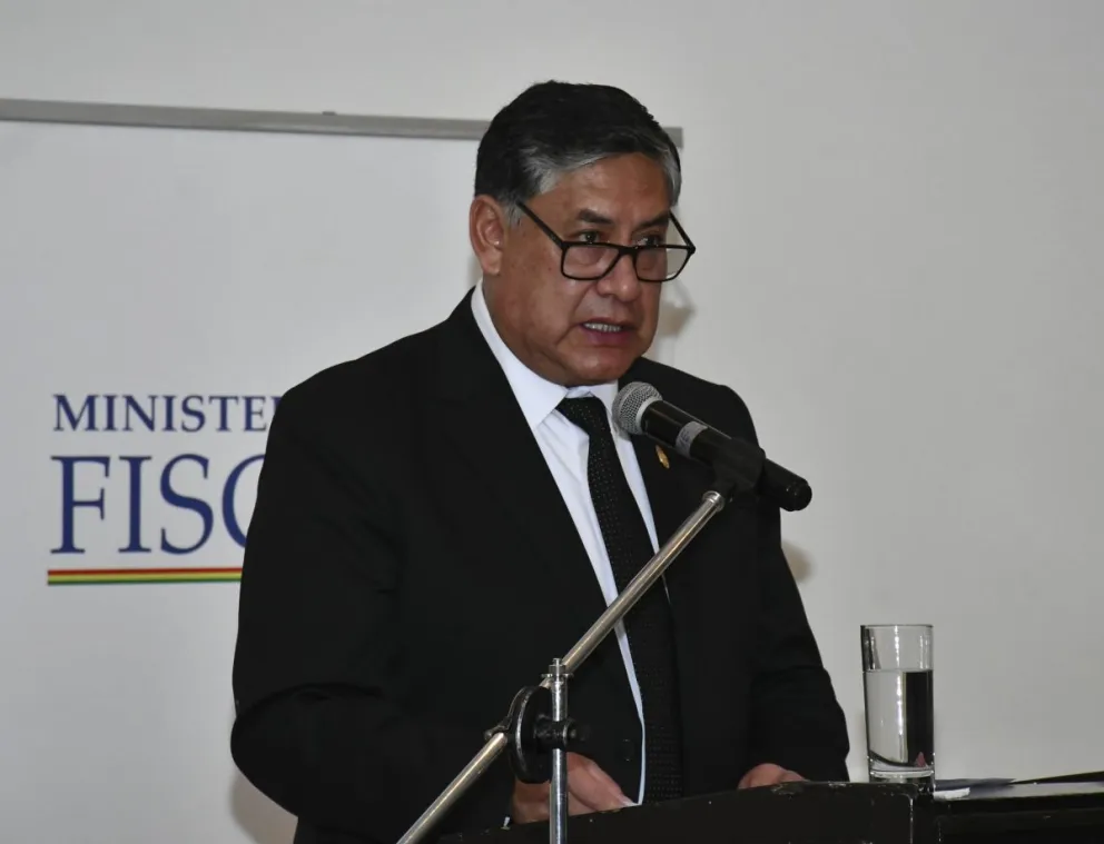 El Fiscal General del Estado, Juan Lanchipa. Foto: APG