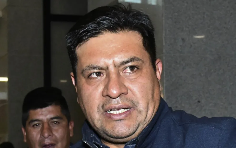 El ministro de Desarrollo Rural y Tierras, Juan Yamil Flores. Foto: APG