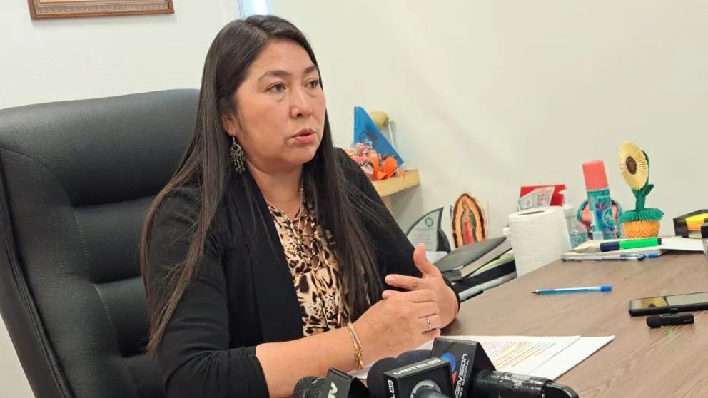 La diputada Rosario García, del ala renovadora del MAS. Foto: DTV