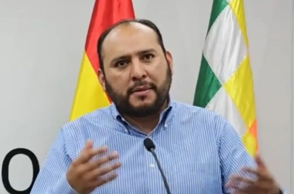 El viceministro de Seguridad Ciudadana, Roberto Ríos, en rueda de prensa. Foto: Captura de video