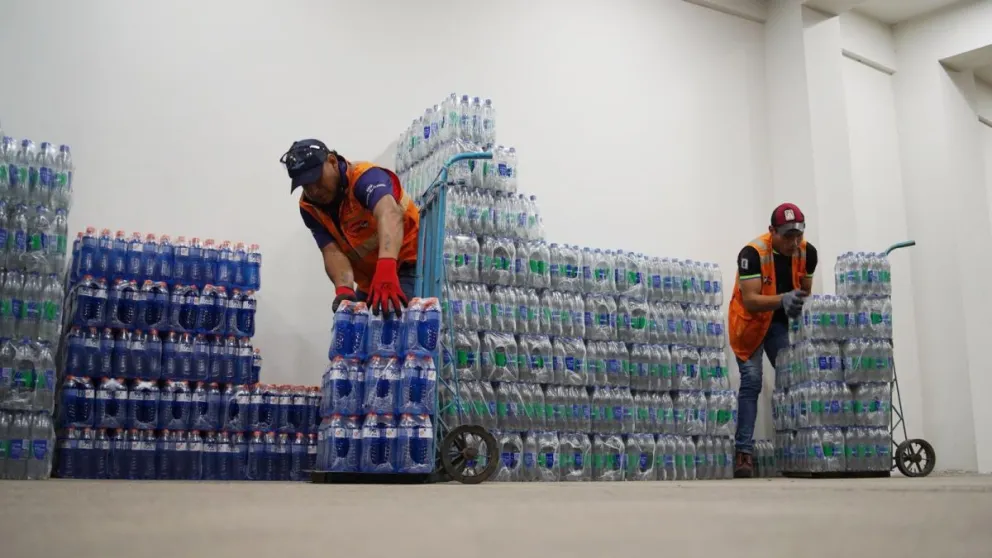 Parte de la donación de CBN. Foto: CBN