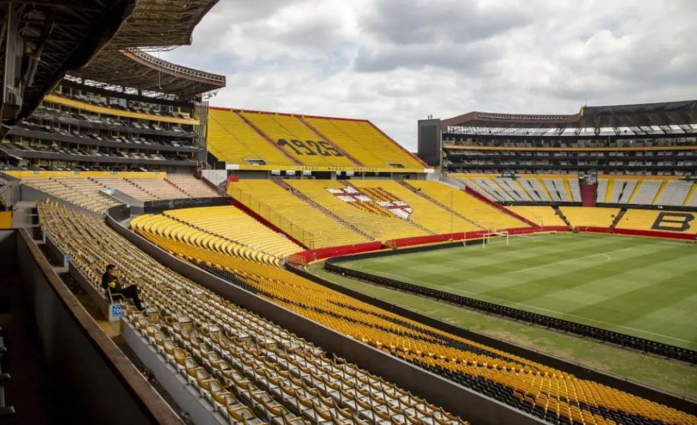 El estadio del club Barcelona en la ciudad de Guayaquil. Foto: Primicias.ec
