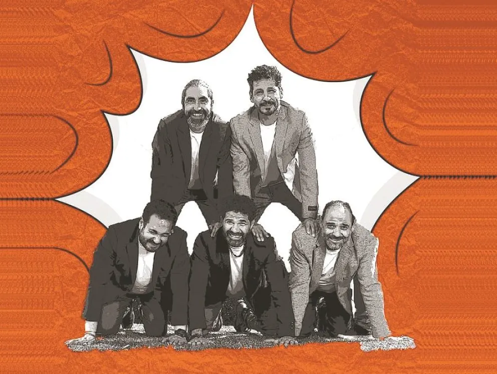 El novedoso elenco. Foto: Cuenta de Facebook de la obra