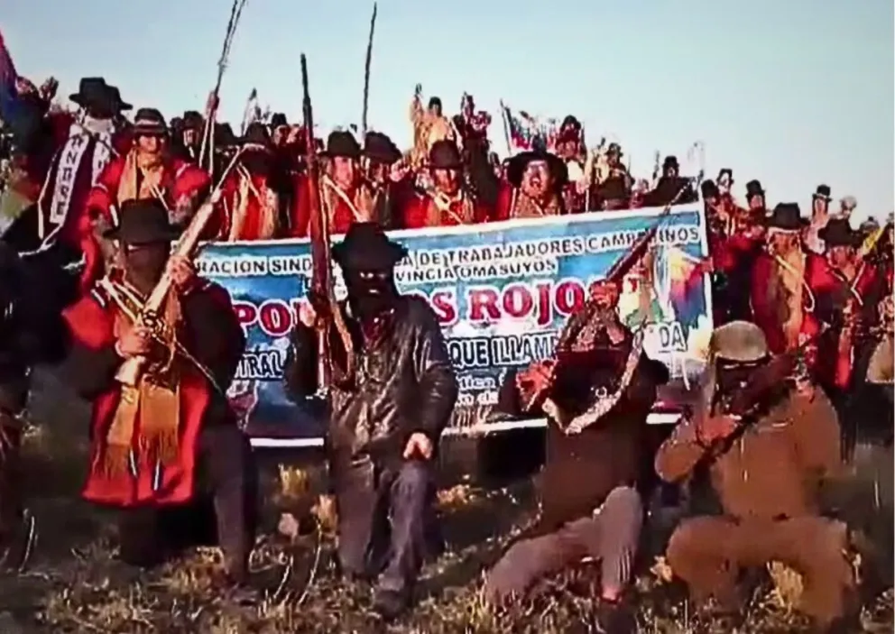 Captura de uno de los videos que circula en las redes sociales. 