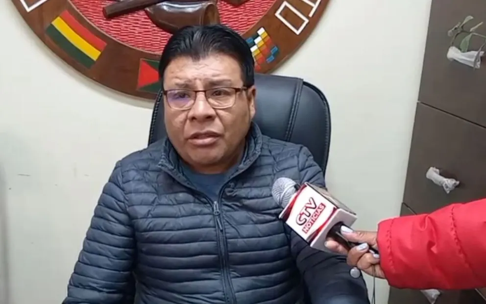  Marcelo Mayta, ejecutivo de la COR. Foto: Captura de video