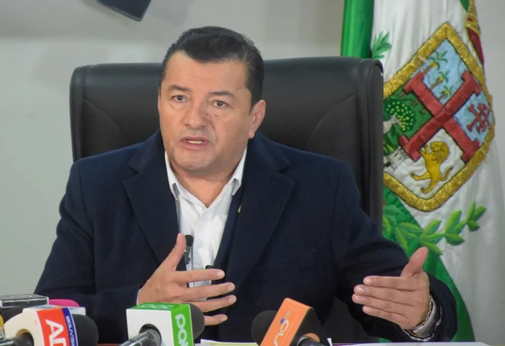 El alcalde de la ciudad de Santa Cruz, Jhonny Fernández. Foto: Facebook de Jhonny Fernández.