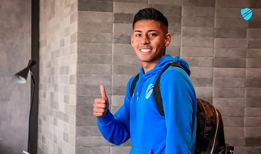 Ramiro Vaca previo a un partido con la Academia. Foto: Club Bolívar.