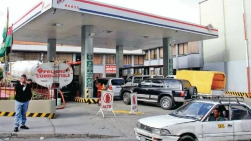 Una estación de servicio. Foto: El País de Tarija
