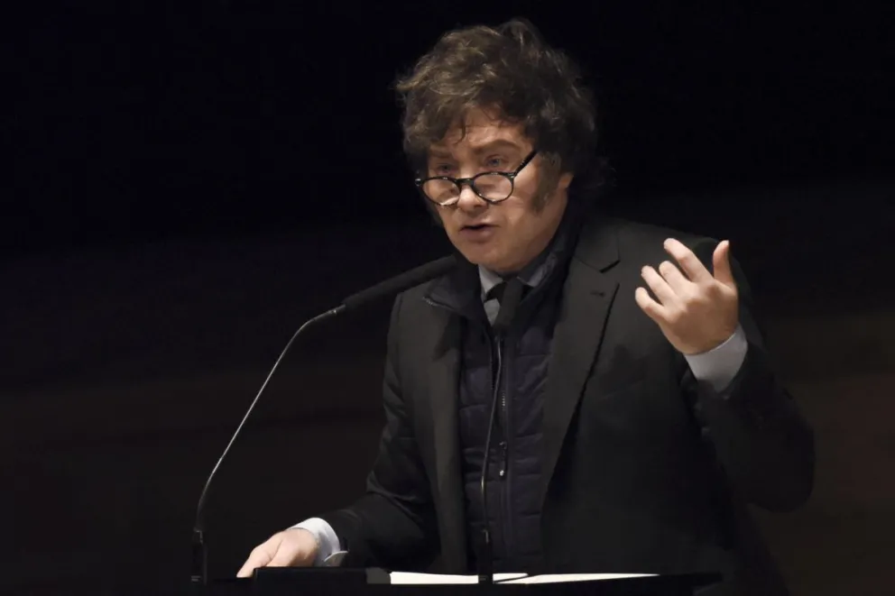 Fotografía del presidente de Argentina, Javier Milei. Foto: EFE