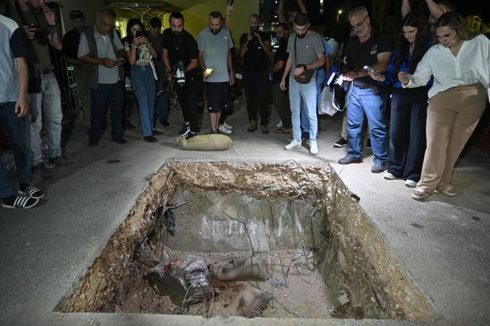 Soldados del Ejército libanés hicieron estallar un dispositivo de comunicación. Foto: EFE