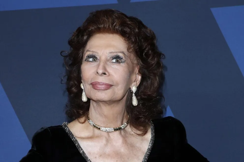 La actriz italiana Sophia Loren en 2019. Foto: EFE