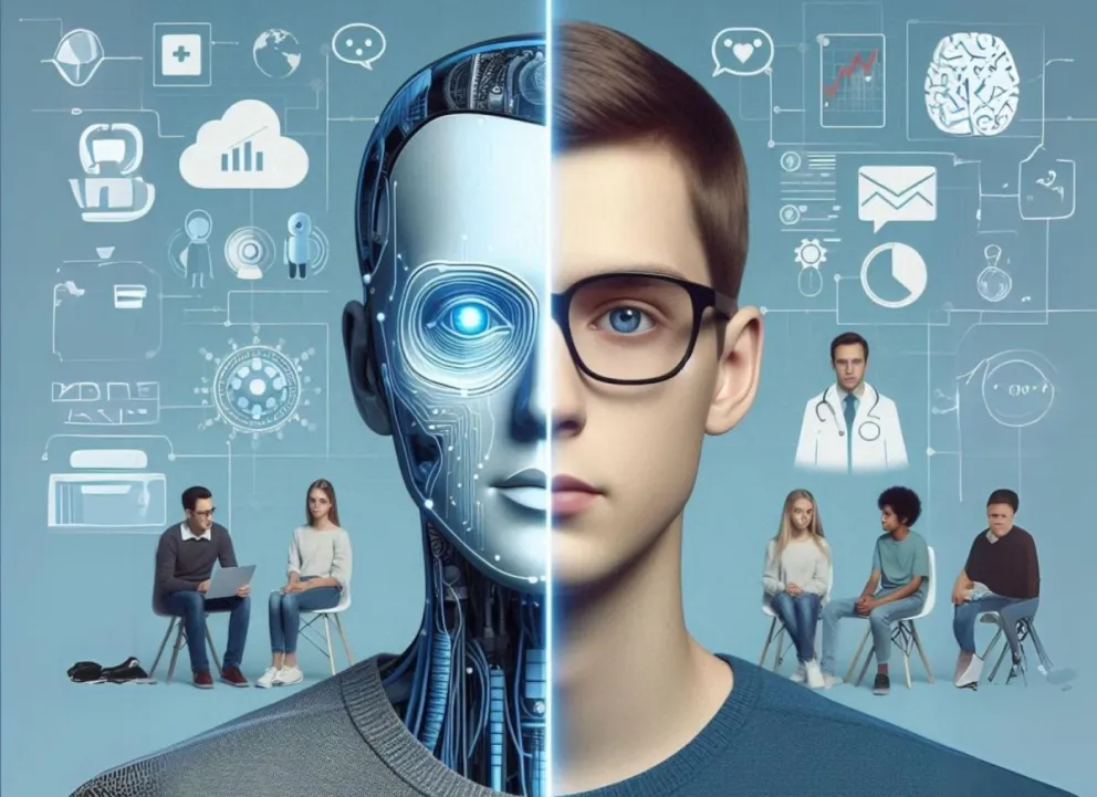 La Inteligencia Artificial expande su uso entre los bolivianos. Imagen: IA