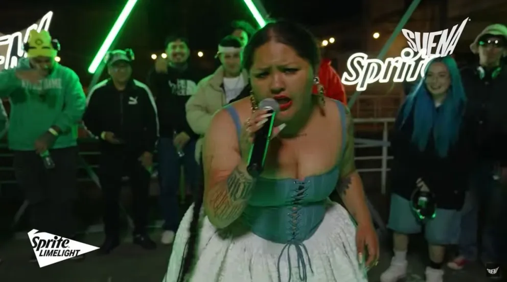 Alwa Bolivia en una presentación Foto: Sprite Limelight 