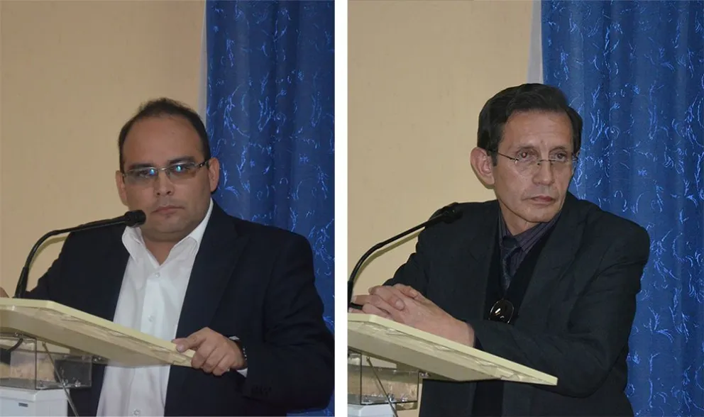 Los magistrados prorrogados del TCP y el TSJ, Paul Franco y Antonio Revilla, fueron inhabilitados. Foto: Cámara de Senadores